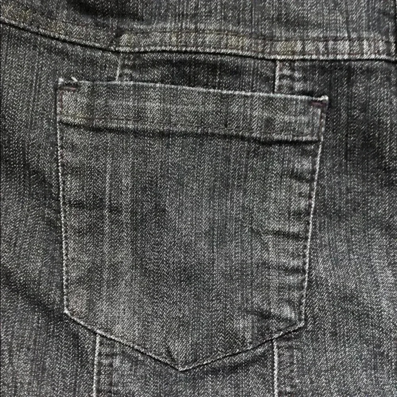 🌸3/$30🌸contrast | Stretchy vintage jean skirt - Picture 5 of 7